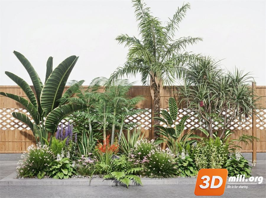 Mini Garden Skp Files 